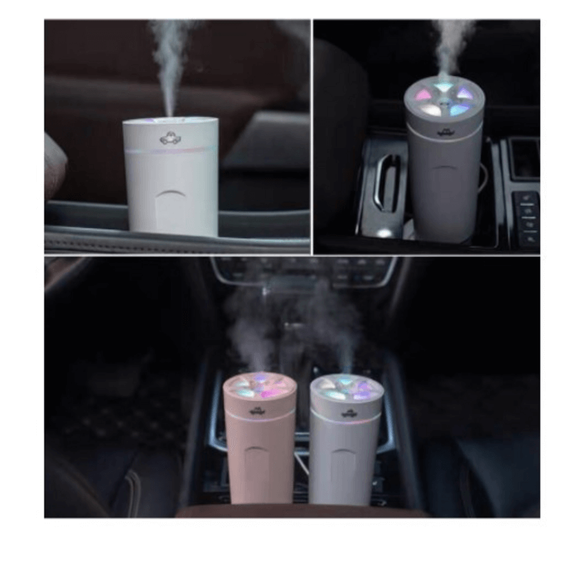 Multi-purpose turbine humidifier colorful night lamp