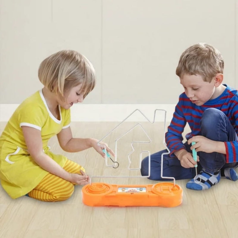 Battery operated funny maze game