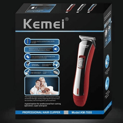 Kemei rechargeable hair trimmer for men km-7055