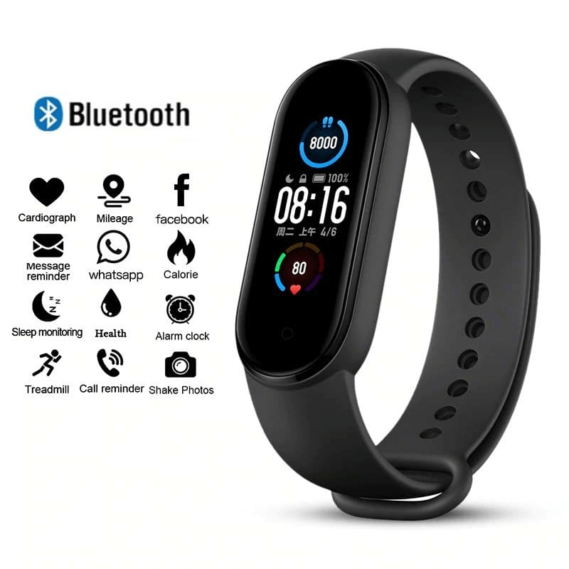 M5 smart watch bluetooth fitness bracelet