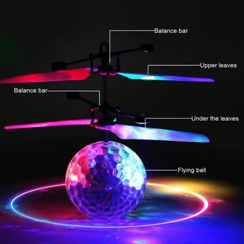 Flying Ball Helicopter Toy Infrared Induction