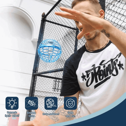 Flying Ball Boomerang Spinner RGB Lights