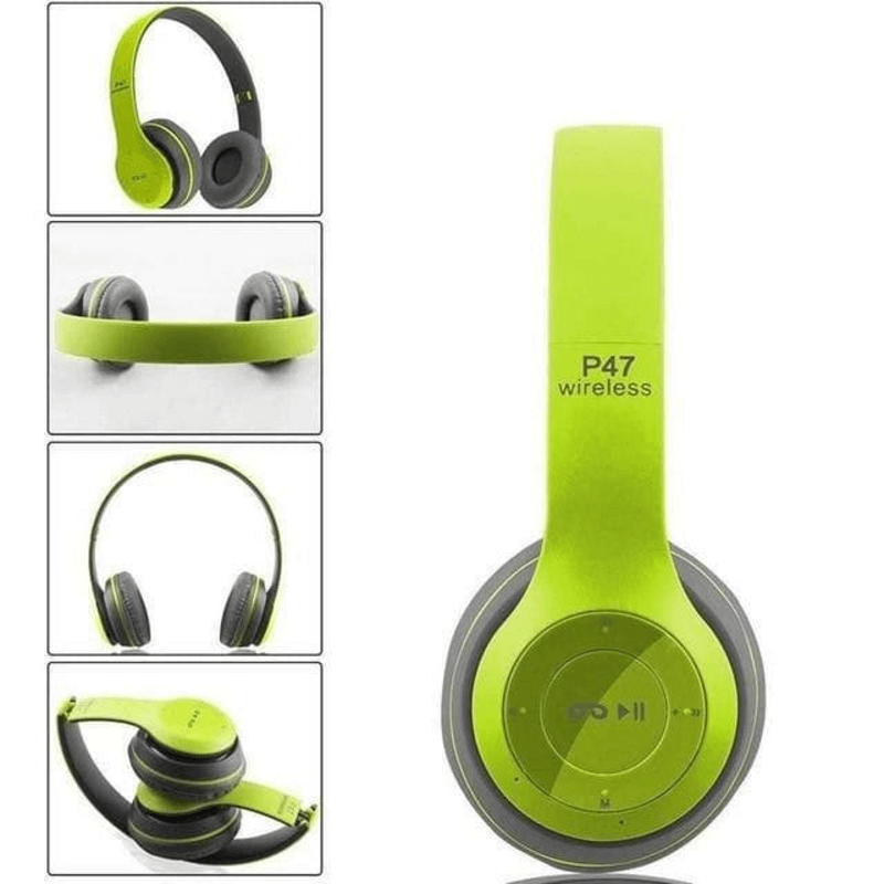 Bluetooth stereo wireless headset subwoofer headphones