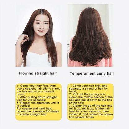 Remington 2 in 1 electric hair straightener hair curler r-8878