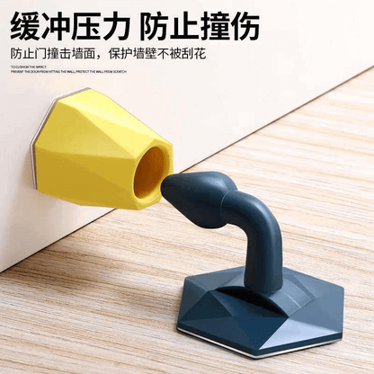 Silicone door stopper for anti-collision