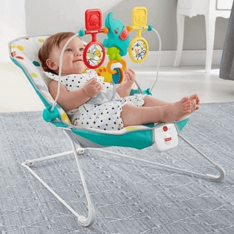 Fisher price colorful baby carnival bouncer