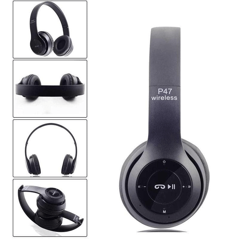 Bluetooth stereo wireless headset subwoofer headphones