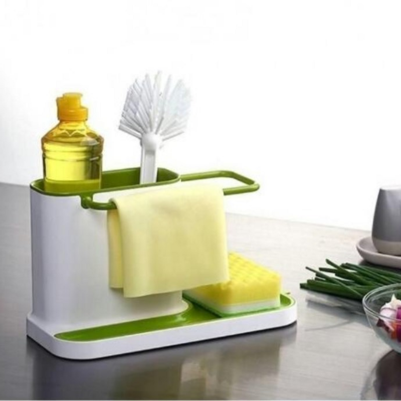 3 in 1 kitchen sink organizer stand