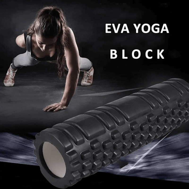 9.5*30cm pilates foam roller yoga fitness equipment