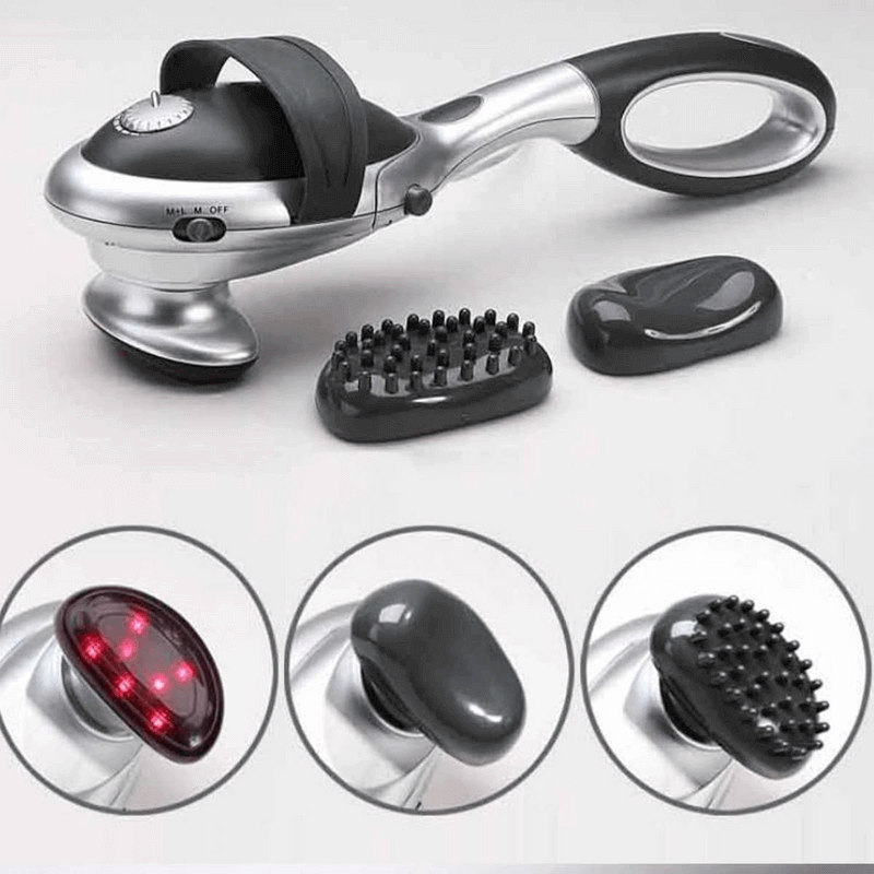 Electric handheld body massager infrared