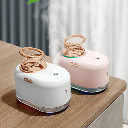 Essential oil mist air humidifier 7 color night light