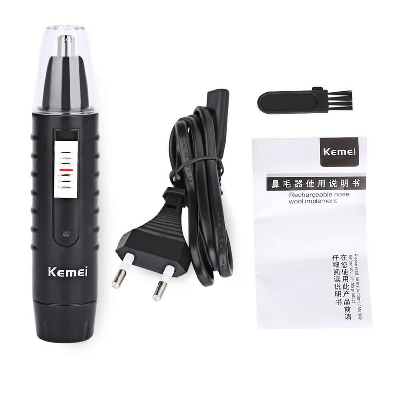 Kemei electric 2 in 1 hair trimmer rechargeable shaver