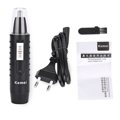 Kemei electric 2 in 1 hair trimmer rechargeable shaver