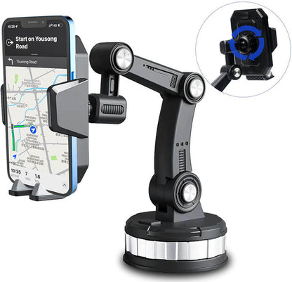 Suction cup 360 rotatable car phone holder for dasboard