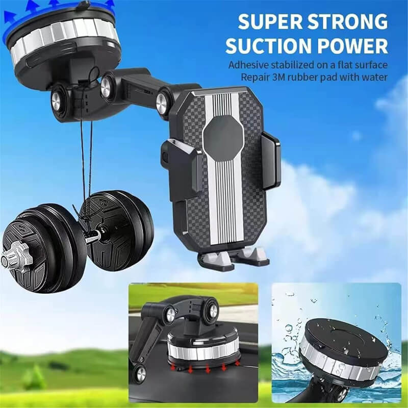 Suction cup 360 rotatable car phone holder for dasboard