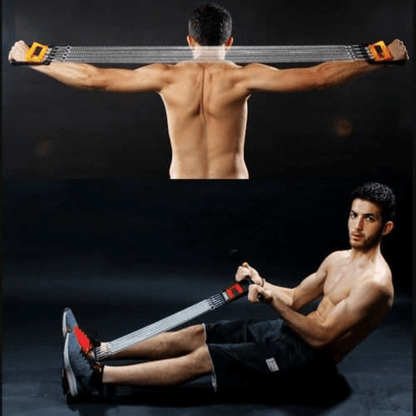 Multifunctional tummy trimmer hand gripper pull-up bar