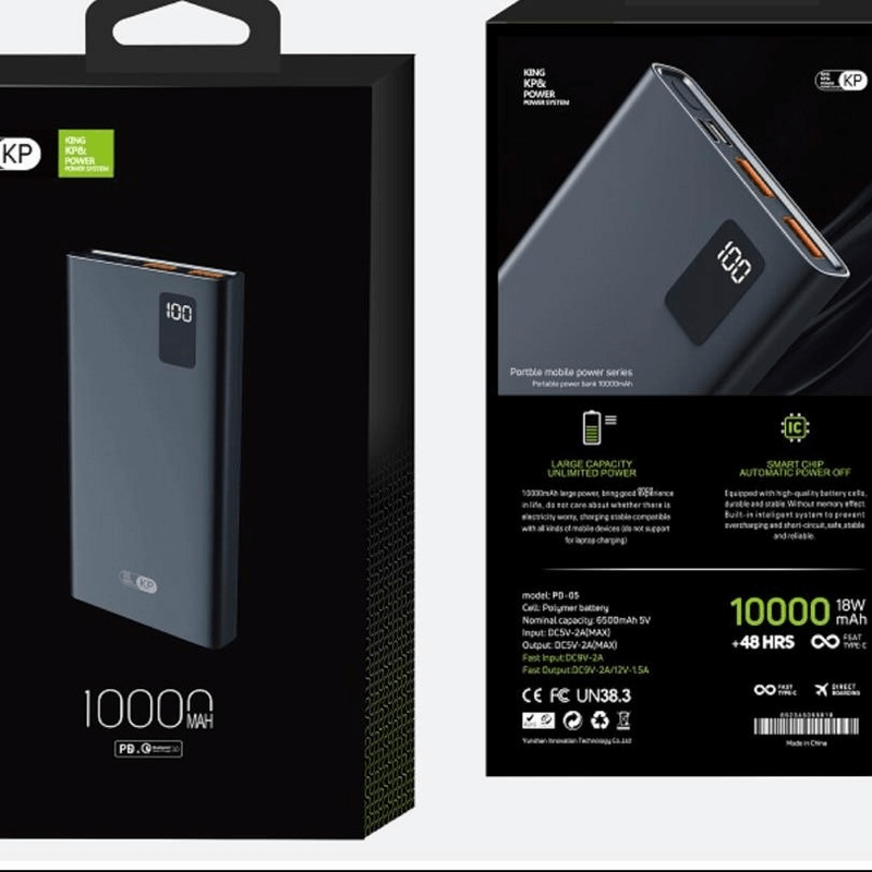 10000mah power bank original king power pd-05