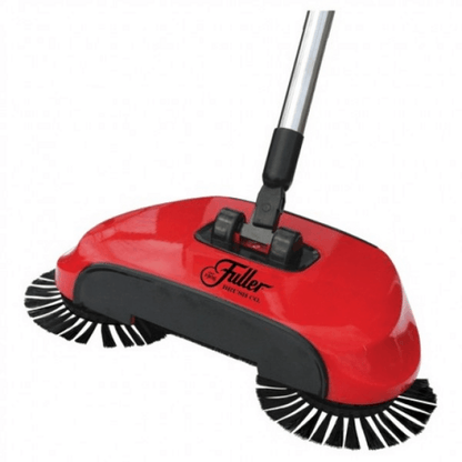Cordless hard floor manual roto sweeper