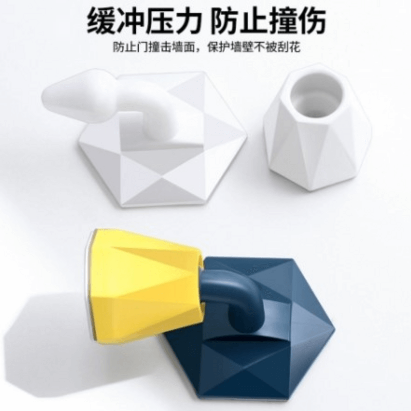 Silicone door stopper for anti-collision