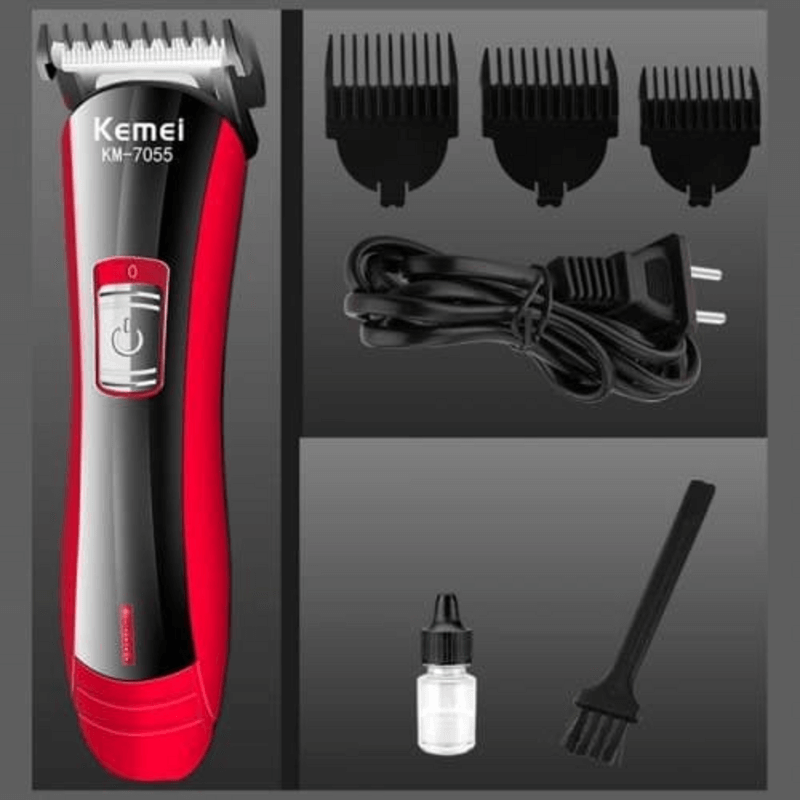 Kemei rechargeable hair trimmer for men km-7055