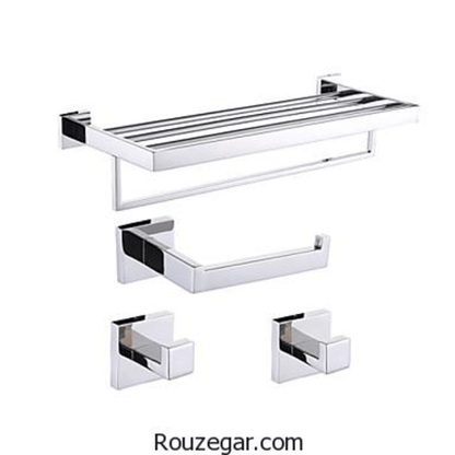 Wall mounted 2 layer aluminum rack