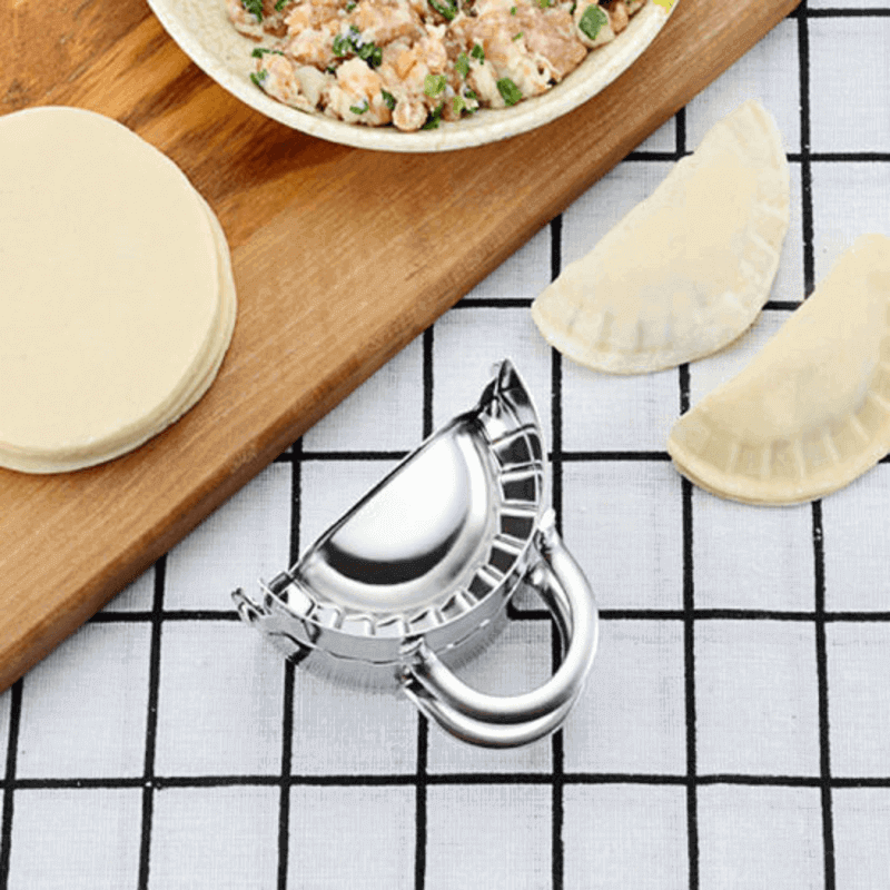 Stainless steel dumpling maker mold