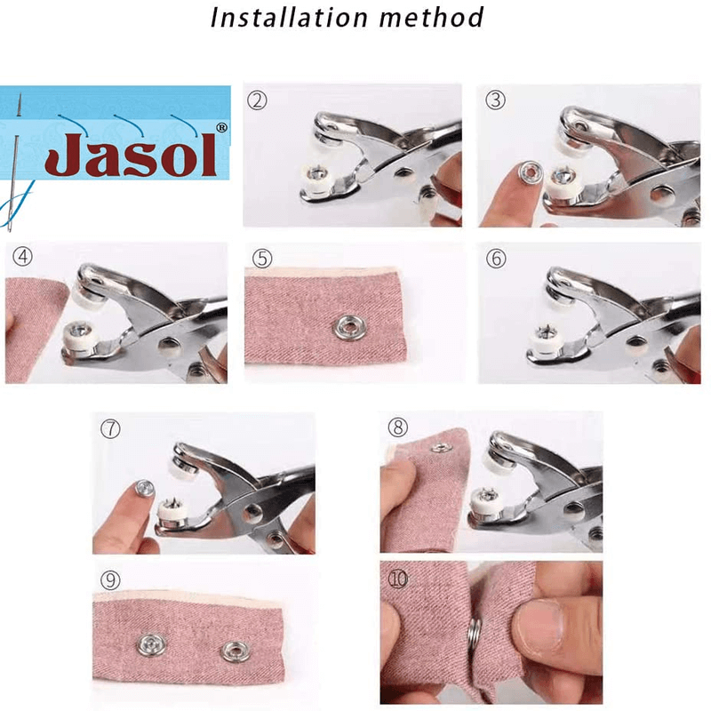 Tich button clipper with set of 100 buttons