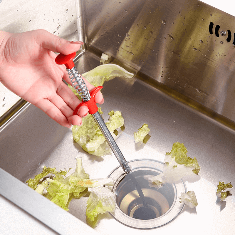 200 cm drain cleaner stick metal wire