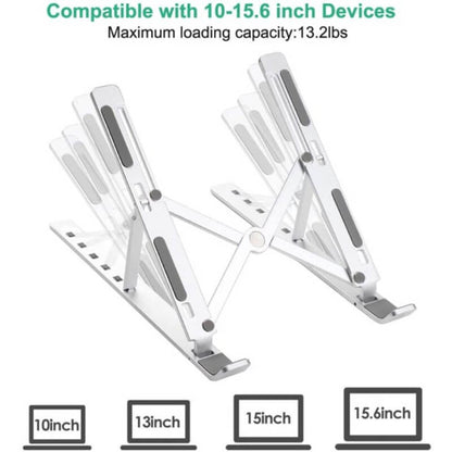 Adjustable laptop stand ergonomic desktop