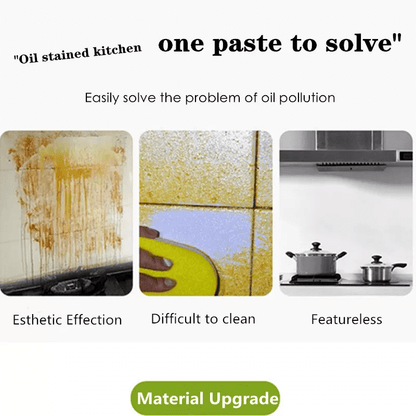 Pack of 4 kitchen stove oil proof wall sticker