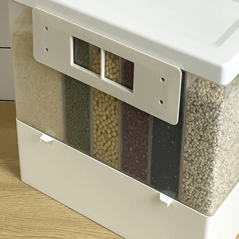 Wall-mounted rice and grain dispenser 10kg