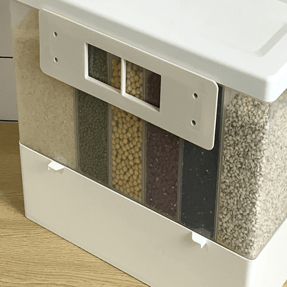 Wall-mounted rice and grain dispenser 10kg