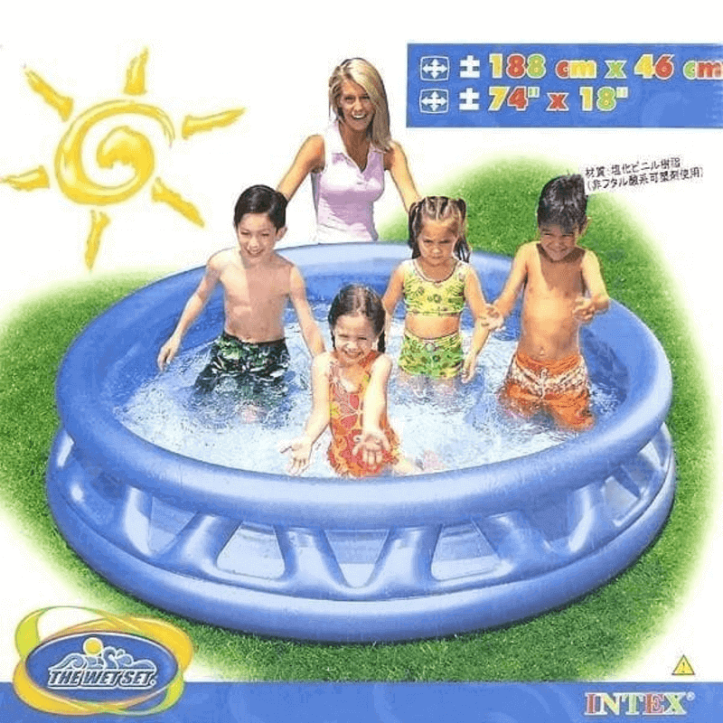 Intex inflatable swimming pool 74 x 18