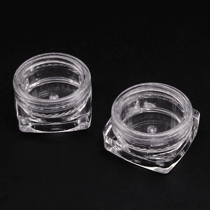 12pcs storage plastic bottle for jewelry cosmetics accessories