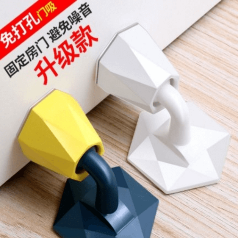 Silicone door stopper for anti-collision