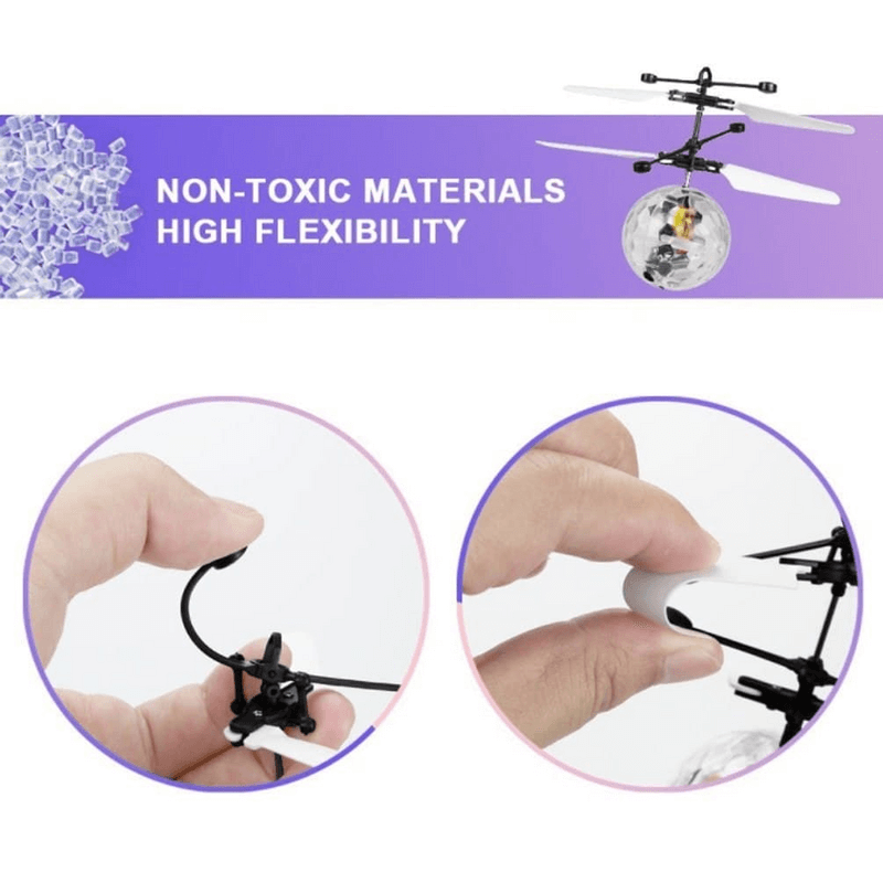 Flying Ball Helicopter Toy Infrared Induction