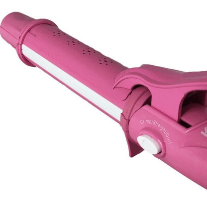 Kemei 3 in 1 hair straightener curler crimper km-987