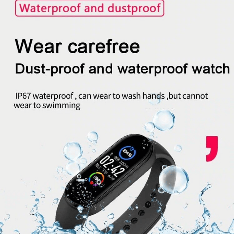 M5 smart watch bluetooth fitness bracelet