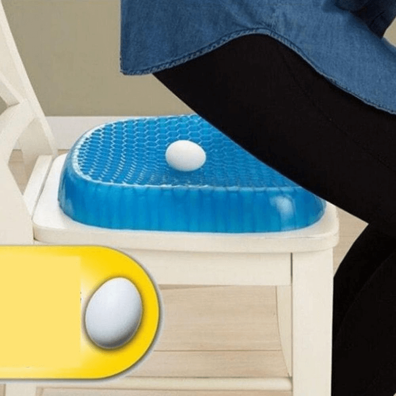 Silicone gel cushion pain relief massage sitter
