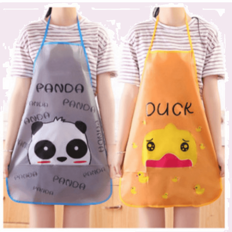 Cute kitchen parachute apron