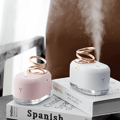 Essential oil mist air humidifier 7 color night light