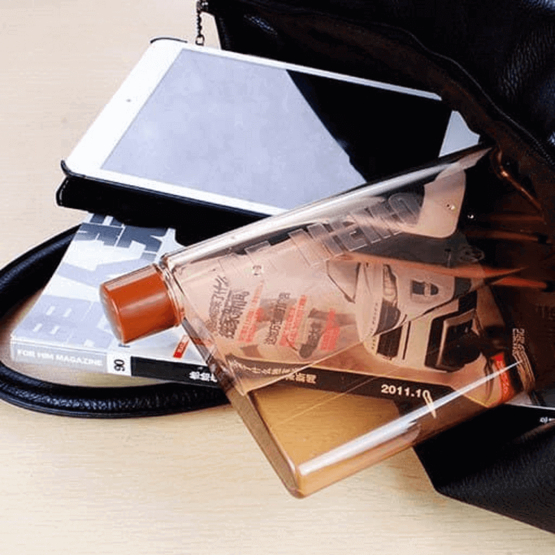 portable notebook water bottle shatterproof