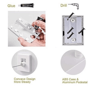 Wall mounted retractable clothesline 4.2m
