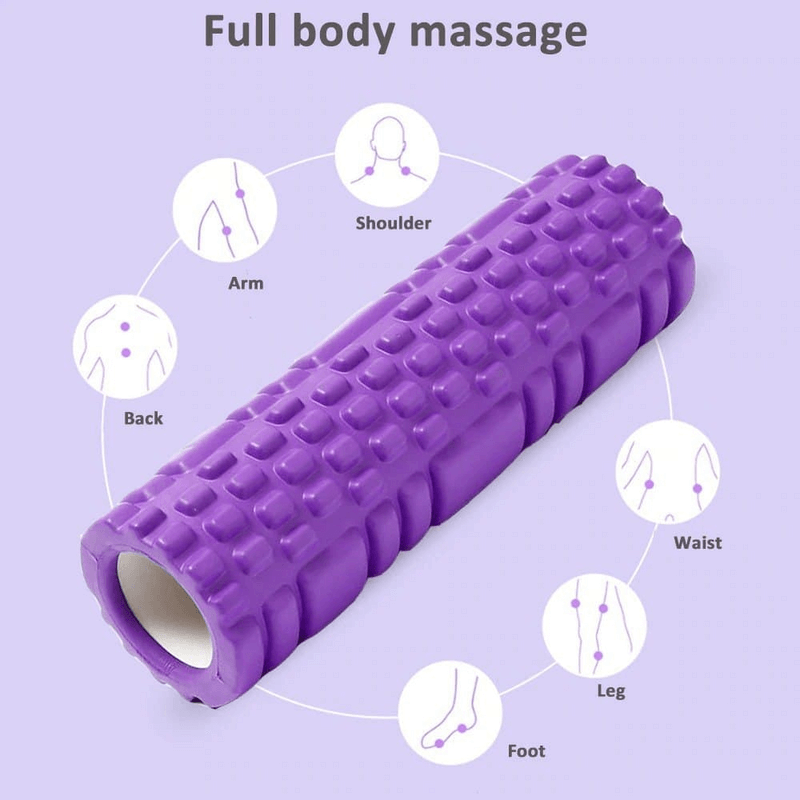 9.5*30cm pilates foam roller yoga fitness equipment