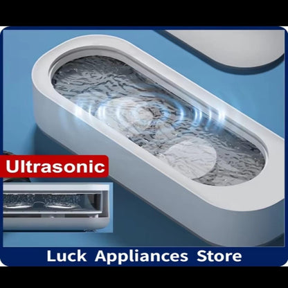 Portable Ultrasonic Cleaning Machine Remove Stains Jewelry