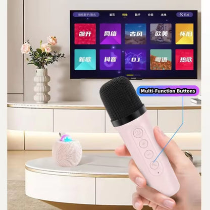 Wireless Bluetooth Speaker with Mic Rechargeable