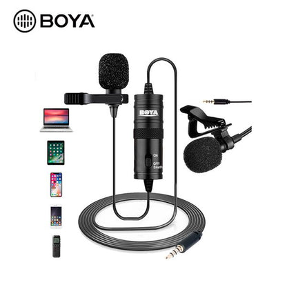 Boya mic m1 lavalier collar microphone