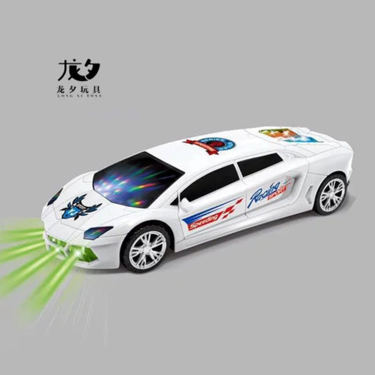 Car With Light sound and Door Open