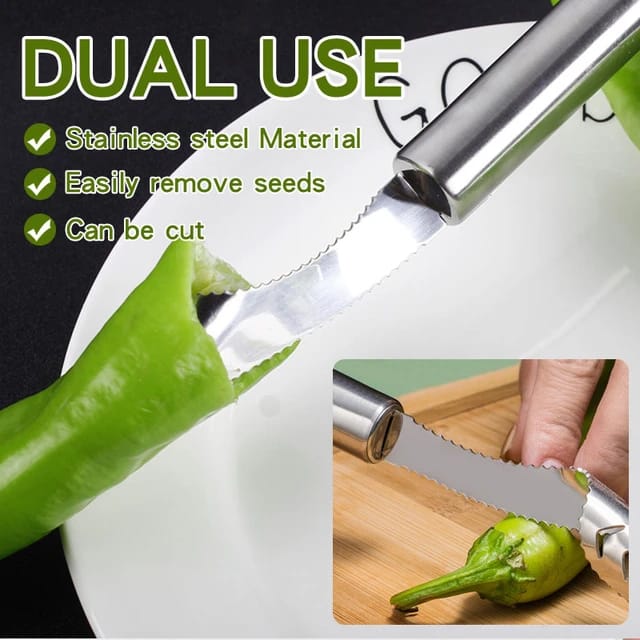 Vegetable Cutter and Seed Remover