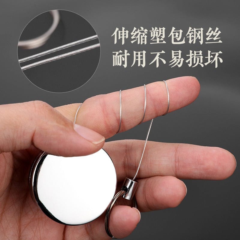 Anti Lost Steel Rope Keychain